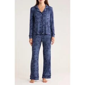 Jaclyn New York Notch Collar Pajamas Large NWOT